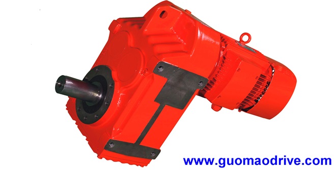 parallel shaft helical gear reduction motor