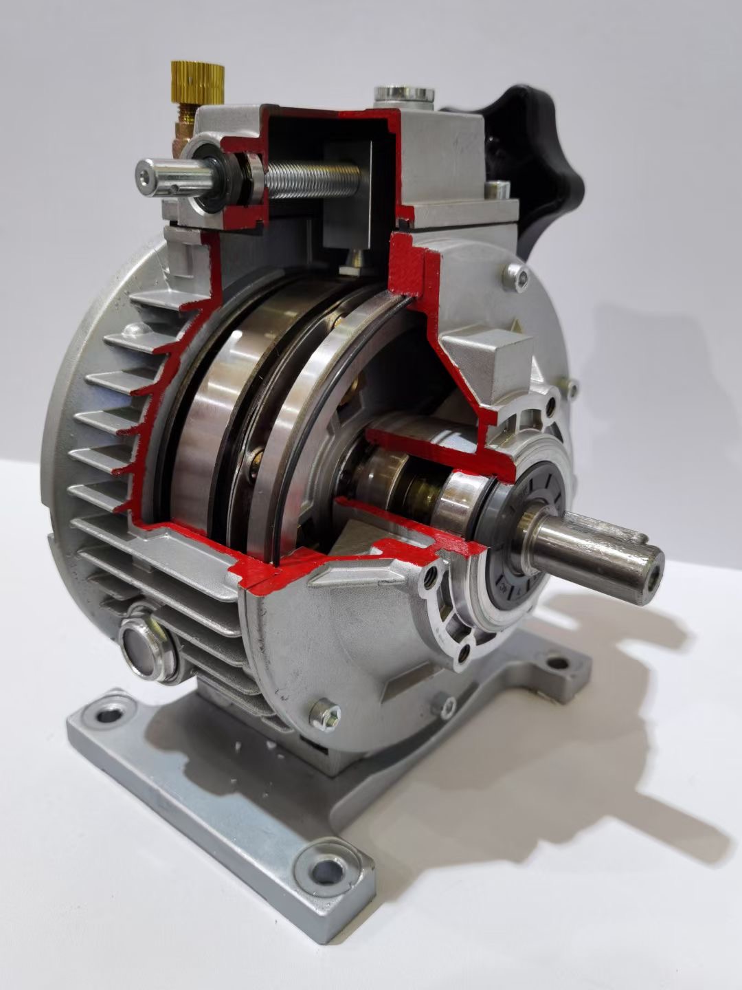 gearbox motor fan assembly
